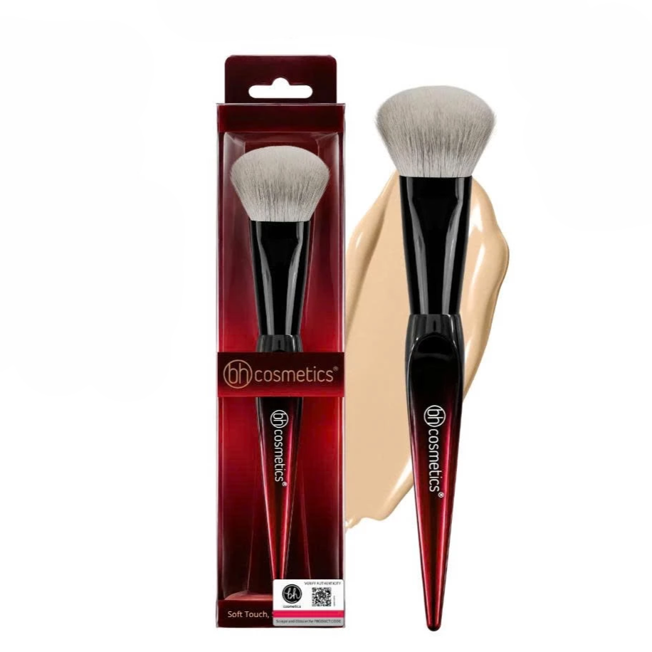 Cọ trang điểm má hồng kem tán nền đầu vát cao cấp BH Cosmetics Thumb Foundation BH001